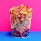 Sour Punch Bites, Tropical Fruit Flavors, Soft & Chewy Sour Candy, 5Oz Bag (12 Pack)