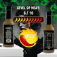 Hellfire Hot Sauce Vampira XXX Green Salsa Verde Gourmet Hot Sauce with Carolina Reaper Peppers, 5 oz.