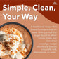 Mindful Nutrition Organic Hot Chocolate Mix, Dairy Free, 12oz, Pumpkin Spice, Plant-Based Chocolate Milk Powder