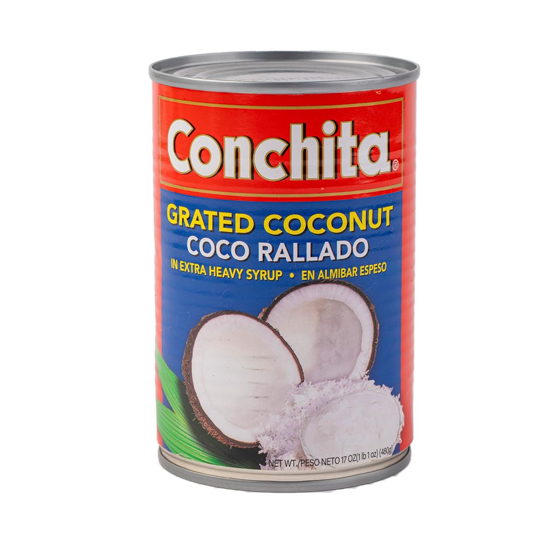 Conchita Grated Coconut - Sweet for Baking & Desserts - 17 oz - Pack of 1