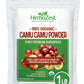 HerbaZest Camu Camu Powder Organic - 16oz (1 LB) - Vegan, USDA Certified, Gluten Free, Ideal for Smoothies, Yogurt, Ice Cream