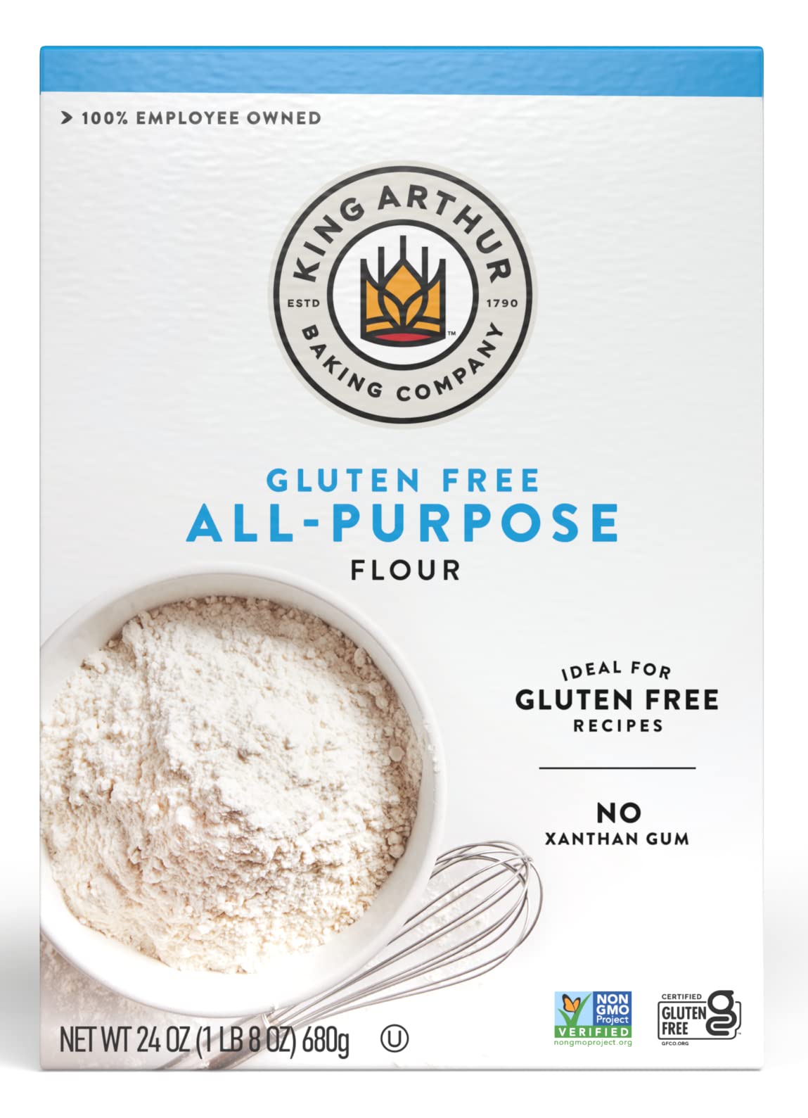 King Arthur, All-Purpose Flour, Gluten-Free Flour, Non-Gmo Project Verified, Certified Kosher, 24 Ounces