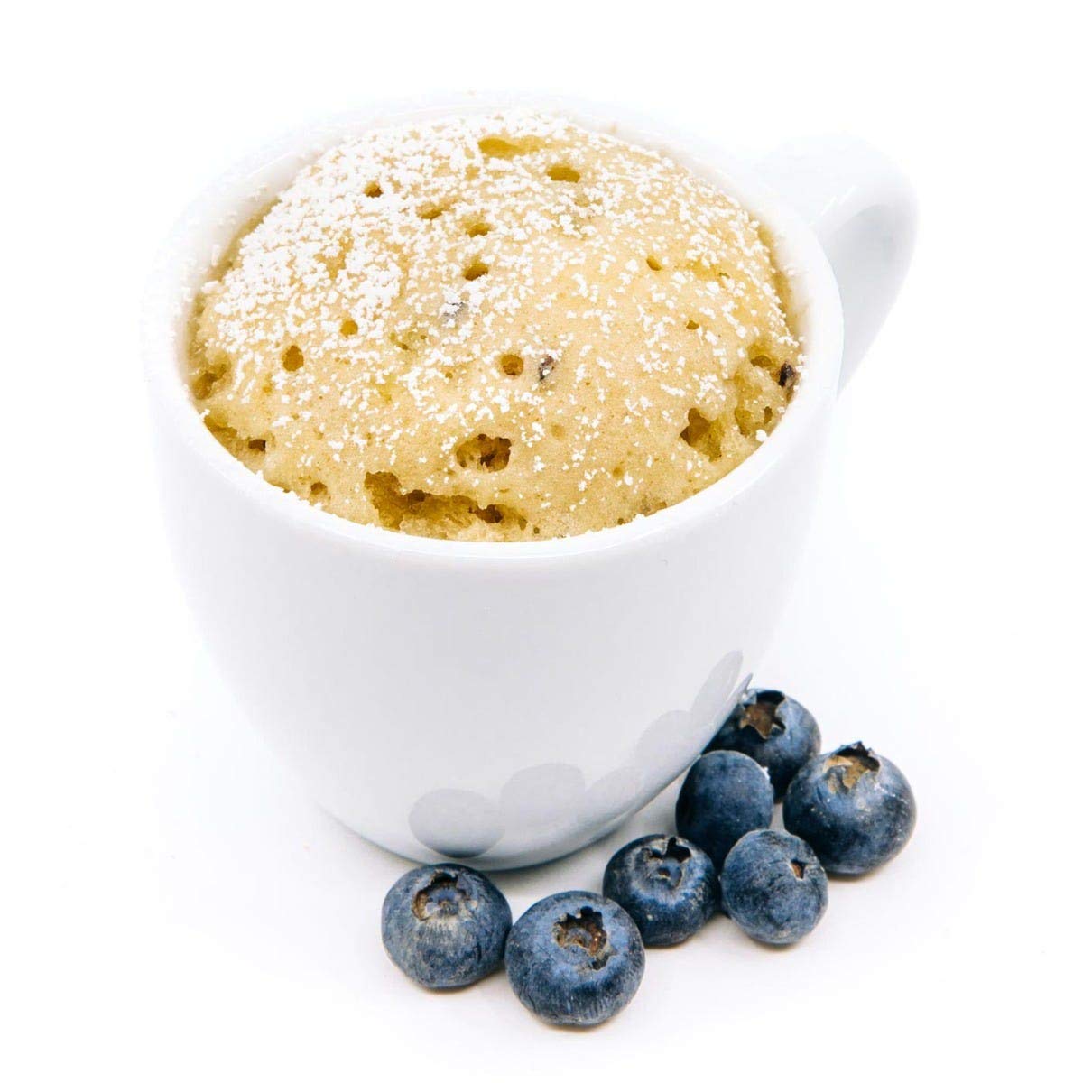 Wonderslim Protein Mug Cake, Blueberry, 15G Protein, 2G Sugar, 7G Fiber (7Ct)