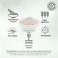 Pride Of India - Himalayan Black Salt (Kala Namak) Extra Fine, 1 Pound (16oz) Dual Sifter Jar - 84+ Natural Mineral Enriched - G
