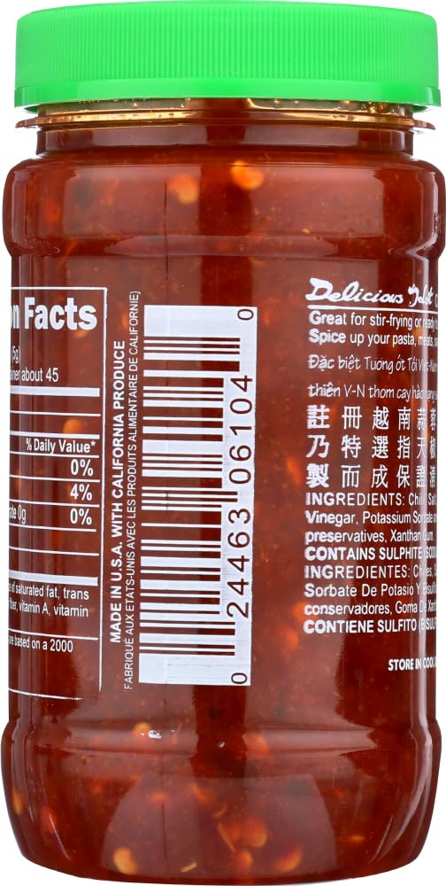 Huy Fong Foods, Chili Garlic Sauce (Pack Of 6)6