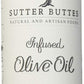 Sutter Buttes Extra Virgin Olive Oil - Meyer Lemon Infused (250 ml bottle) Handcrafted, Artisan Gourmet EVOO Cold Pressed and Fl