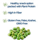 SweetGourmet Roasted & Salted Green Peas, Healthy Snacks, 32 Ounce (Pack of 1)