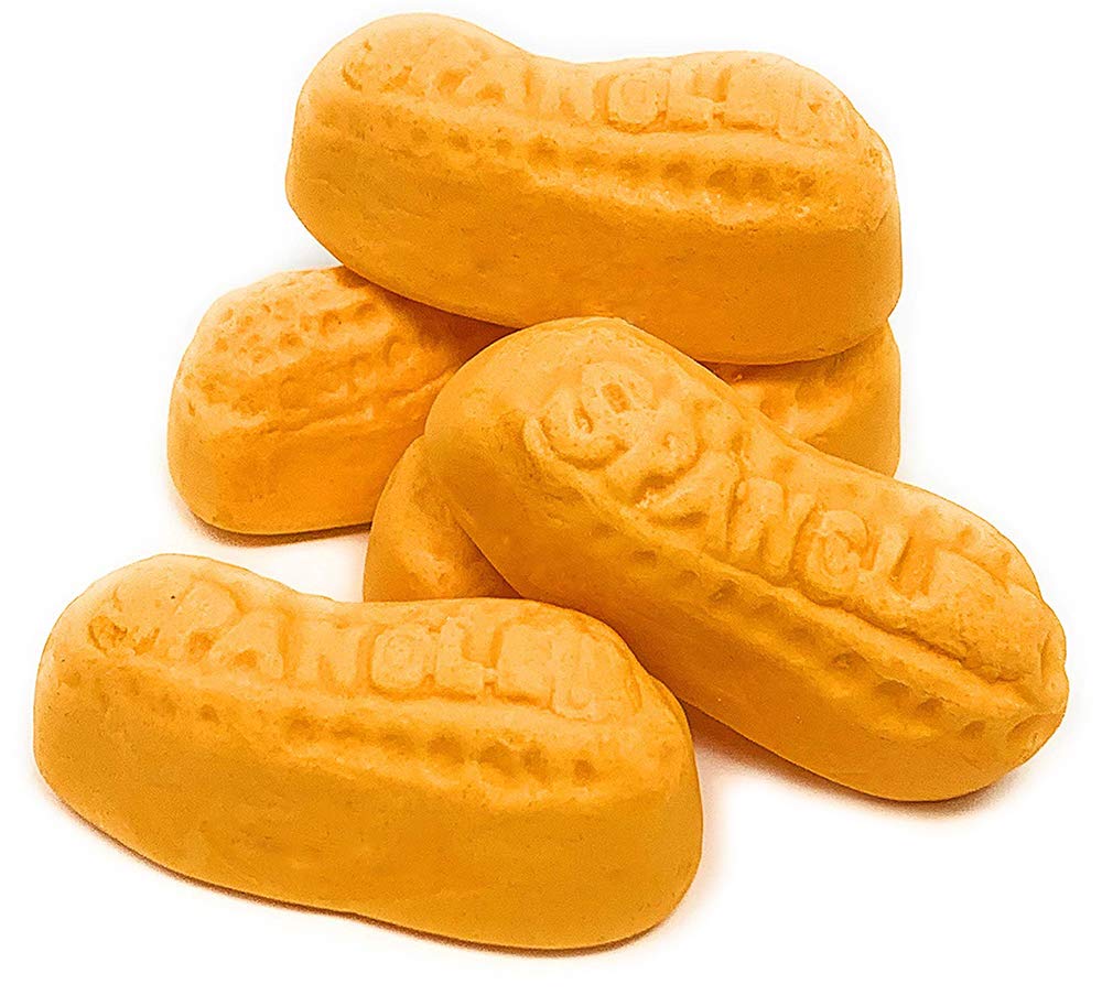 SweetGourmet Orange Circus Peanuts Marshmallow | Spangler Retro Candy | 1 Pound