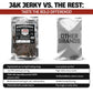 J&K Jerky Small Batch Handcrafted Beef Jerky (7Oz, Peppered)