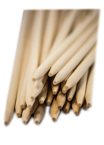 Eco Craft Stix Candy And Caramel Apple Sticks. 16 Count (Pack Of 4). Total Of 64 Sticks.