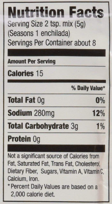 McCormick ENCHILADA Sauce Mix 1.5oz (3 Packets)
