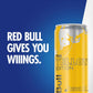 Red Bull Yellow Edition Energy Drink, Tropical Flavor, 114mg Caffeine, 12 Fl Oz, Pack of 24 (6 Packs of 4 Cans)