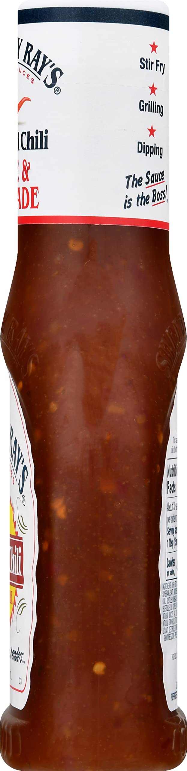 Sweet Baby Rays, Wing Sauce & Glaze, Sweet Red Chili, 16oz Bottle (Pack of 3)