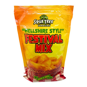 Spur Tree Jamaican Festival Mix - Seasoned Coating for Crispy Flavor - 48 Ounce