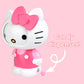 Galerie Hello Kitty Candy Dispenser, Face Changing Figurine With Assorted Hard Candies, Birthday Favors 0.21 Ounces