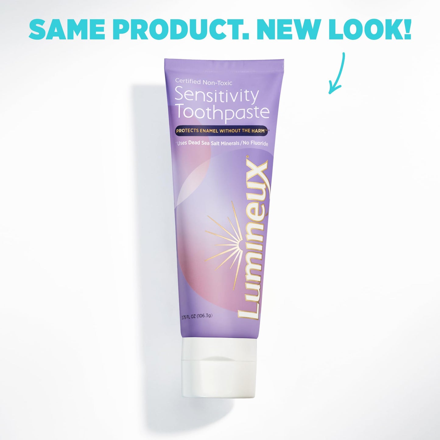 Lumineux Sensitivity Toothpaste - Fluoride Free, Certified Non-Toxic - No Artificial Flavors, Colors, Sls Free, Dentist Formulat