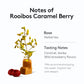 Osulloc Rooibos Caramel Berry Tea (Raspberry Aroma, 10 Count), Decaffeinated Herbal Tea Rooibos Blend, Naturally Sweet Fruit Tea