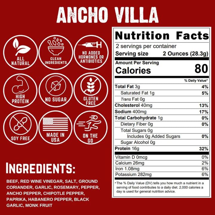 Righteous Felon Biltong Beef Jerky | South African Biltong Snack Packs For Adults | High Protein, Keto-Friendly, Low Sugar | Mad