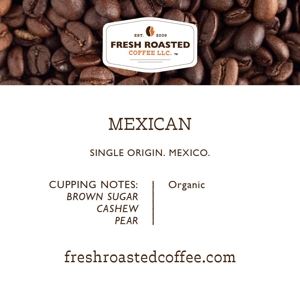 Fresh Roasted Coffee Organic Medium Roast Pods, 72 Count, USDA Organic, Kosher, for K Cup malt-inspired, Coffee Color