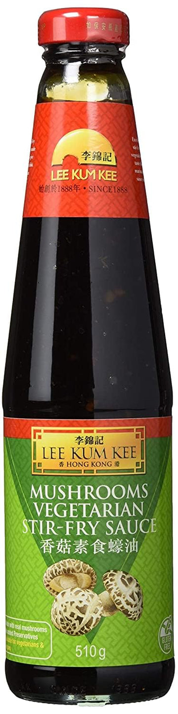 Lee Kum Kee Vegetarian Stir-fry Sauce, 18-Ounce Bottle (Pack of 2)