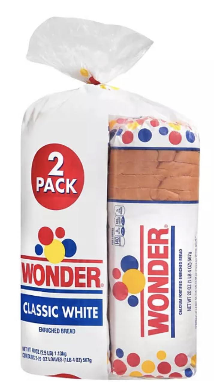 Wonder Bread Family Loaf Pack Of 2