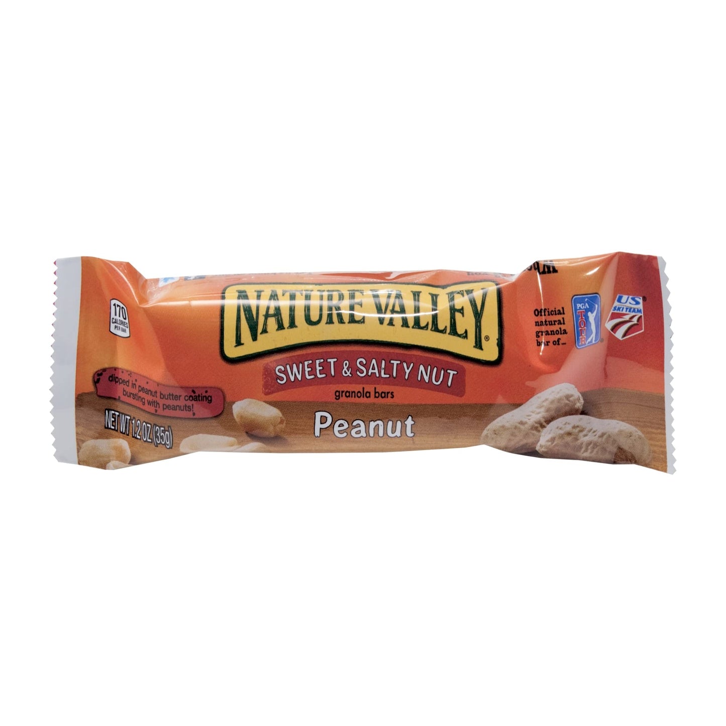 Nature Valley Granola Bars, Sweet And Salty Nut Peanut Cereal, 1.2 Oz Bar, 16/Box