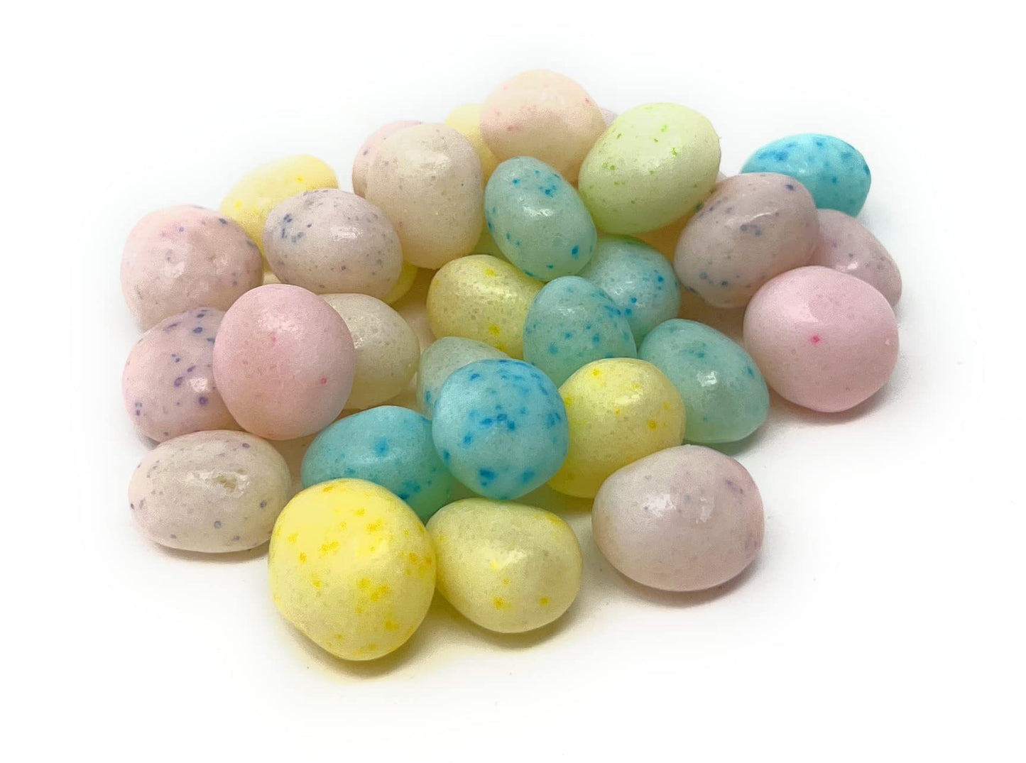 Yankeetraders Speckled Birds Egg Jelly Beans, 2 Pounds, Assorted Fruit, Bulk, Easter, Spring