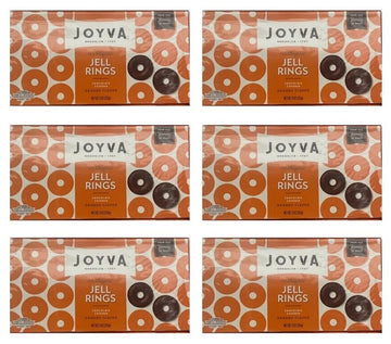Joyva Orange Ring Jells, 9-Ounce (Pack Of 6)