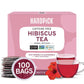 HANDPICK Hibiscus Tea Bags - Non-GMO, Caffeine-Free, Eco-Conscious, 100 Count