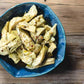 Flora Foods Artichokes Alla Romana | Marinated In Oil With Stems | 19 Oz (530G) | Imported From Italy, All Natural, Non Gmo, Fre