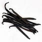 FITNCLEAN VANILLA Tahitian Vanilla Beans Grade A/B, 10 Count, 5-7 Natural Raw Fresh NON-GMO Pods