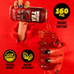 WEIRD Organic Hibiscus Black Tea, 16oz Cans, 160mg Caffeine, Pack of 12 - Bold & Refreshing Energy Drink Alternative