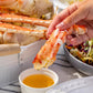 Oceanzen: Largest Size Colossal Alaskan Red King Crab Legs (10 Lbs) - Overnight Shipping Monday-Thursday
