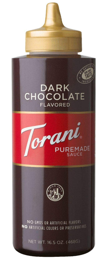 Torani Dark Chocolate Sauce, 16.5 Oz