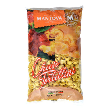 Mantova Cheese Tortellini - Authentic Italian Pasta Made With Real Cheese, Perfect For Soups, Salads, And Main Dishes, 2.2 Lb (Pack Of 1), Premium Product Of Italy