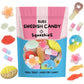 Swedish Candy Mix with UKs Famous Squashies - 1.2 lbs Bulk Bag of Viral Sweets Including Bubs Candy - Fun Assortment for Parties  Gifts & Candy Lovers  also includes the original Swedish Fish and Skulls