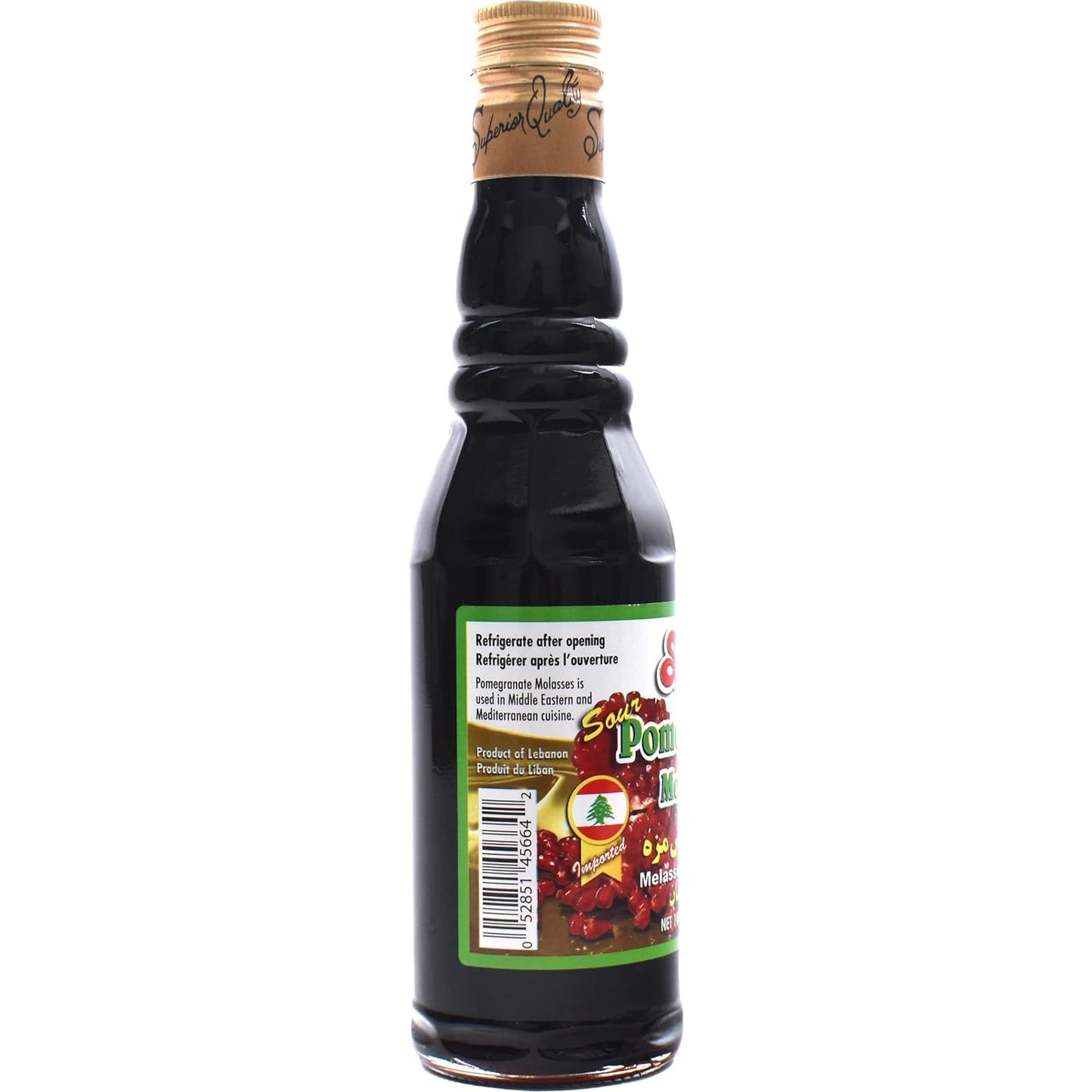 Sadaf Pomegranate Sour Paste - Pomegranate Molasses - Dark Red Syrup - 10 Fl Oz (3 Pack)