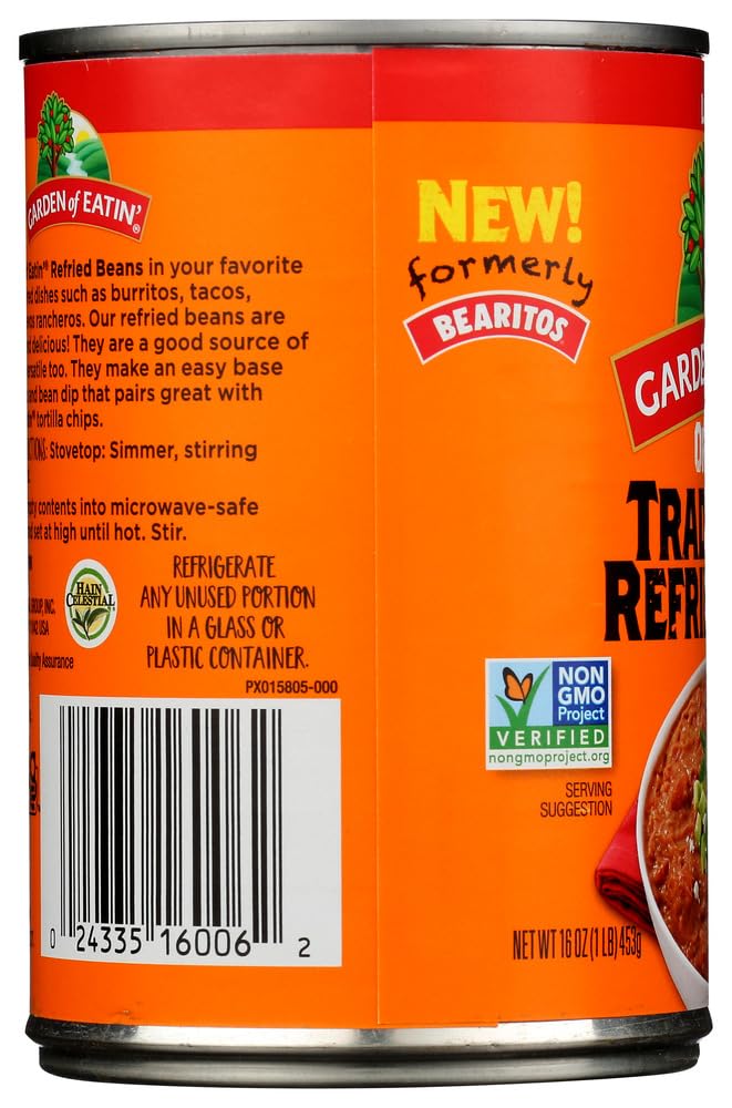 Goe Lf Refried Beans ( 12 X 16 Oz   )