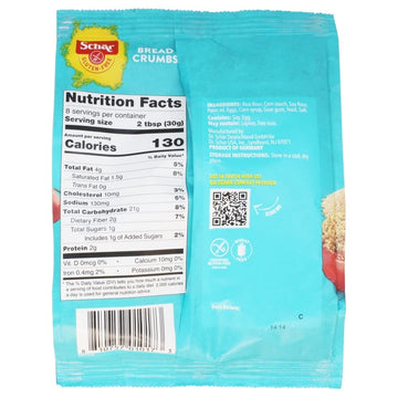SCHAR BREADCRUMB GF, 8.8 OZ, PK- 12