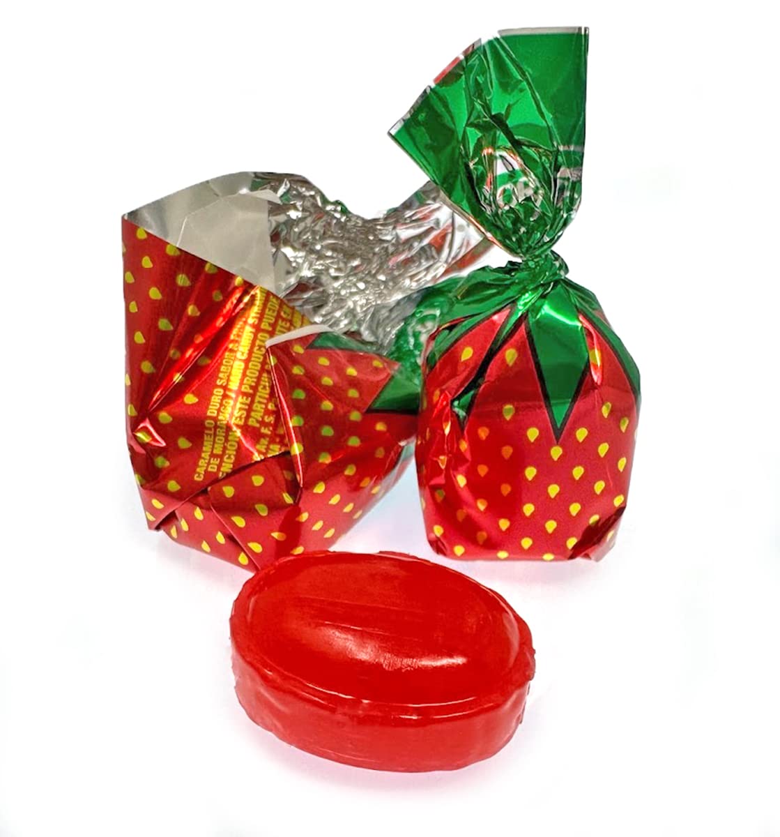 Sweetgourmet Arcor Strawberry Bon Bons Buds Filled Hard Candy  2 Pounds