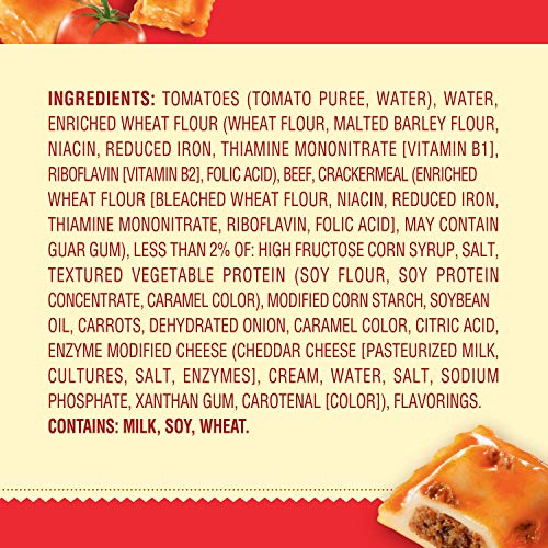 Chef Boyardee Beef Ravioli, 15 oz (24 Pack) - Convenient Multi-Pack, Perfect for Quick Meals