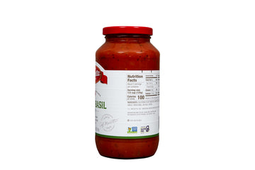 Mezzetta Family Recipes Tomato Basil Sauce | Non-Gmo, Gluten Free, Keto, Vegan, No Preservatives | 25 Ounce Jar (Pack Of 2)