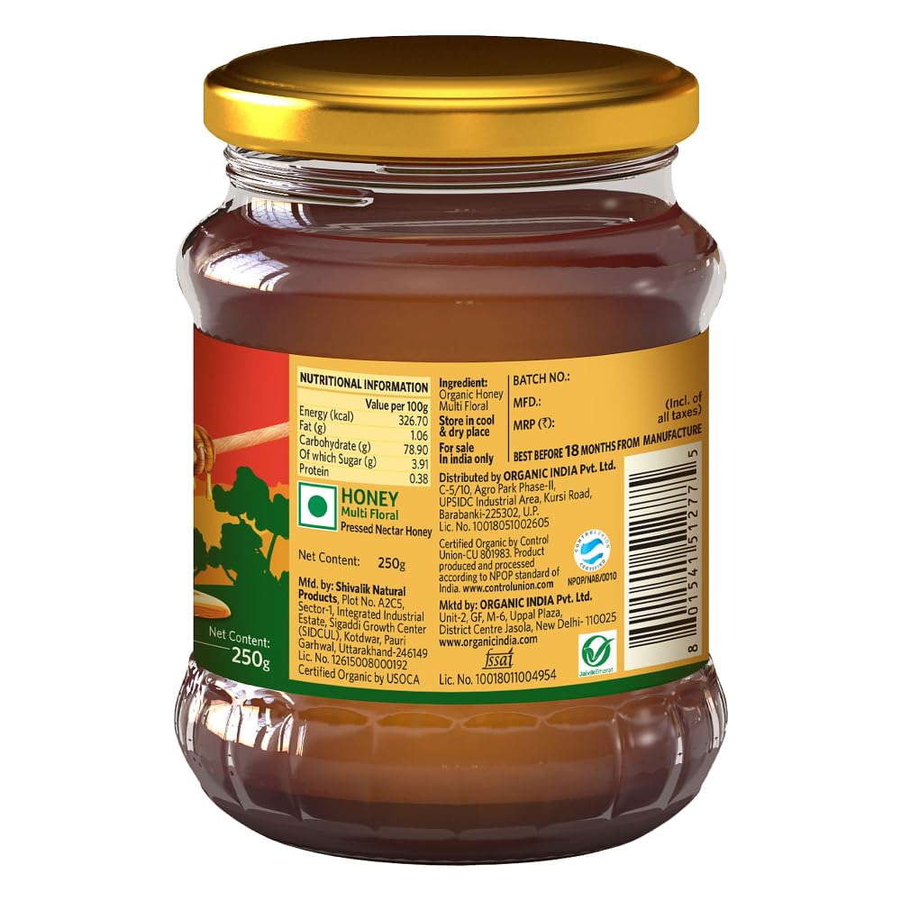 Organic India 1 Honey (Wild Forest) 250Gm