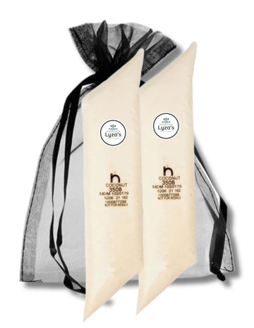 Pie & Pastry Filling - 2 LB Bags - Gift Pack of 2 By Lyza's Sweets & Treats (Coconut Creme)