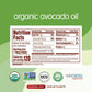 Nutiva Organic Avocado Oil, 100% Pure, High-Heat Cooking Oil, 24 Fl Oz, USDA Organic, Non-GMO, Yellow