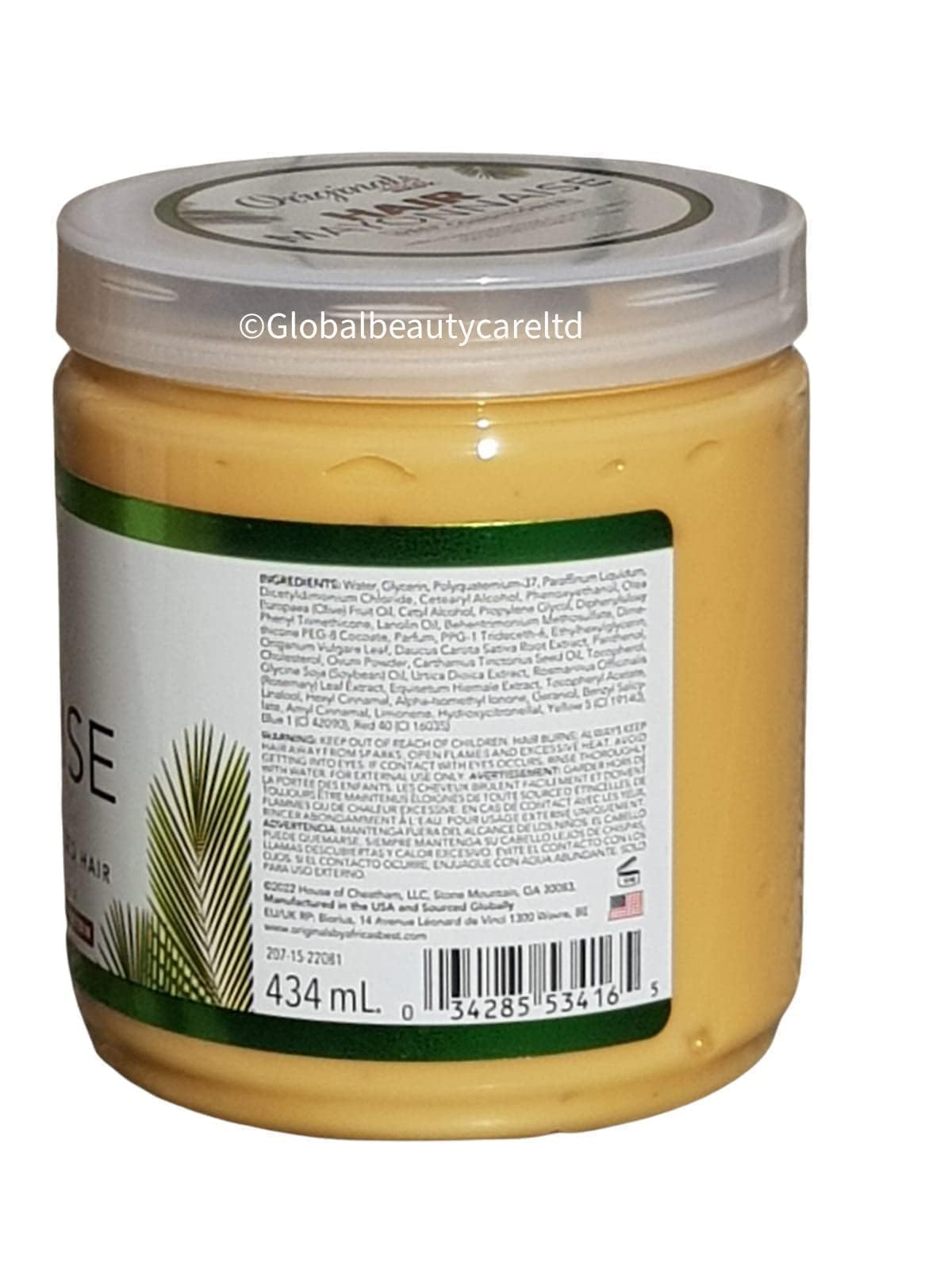 Africas Best Orig Hair Mayonnaise 15 Ounce Jar (443Ml)