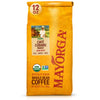 Mayorga Dark Roast Coffee 12oz Cubano Roast Coffee Bag 100% Arabica Whole Coffee Beans - Smoothest Organic Coffee - Specialty Gr