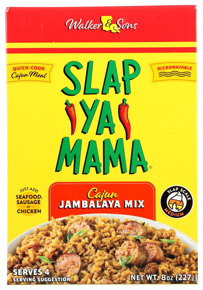Retailsource Slap Ya Mama Cajun Jambalaya Mix, 3 Count, 8 Ounce