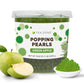 TEA ZONE Green Apple Popping Pearls for Beverages and Desserts, 7 lbs