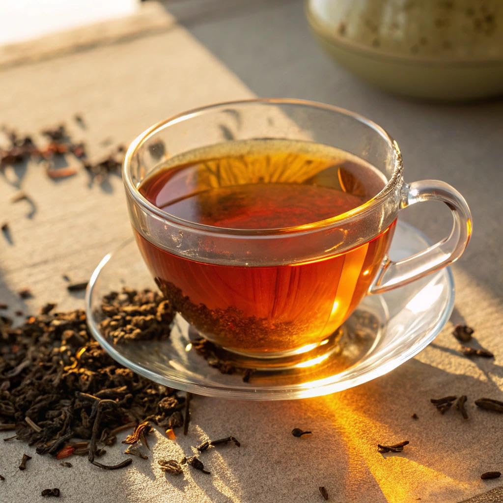 Teavity Organic Black Tea Pods - 12 Unsweetened Tea Pods For Keurig Kcup Malt-Inspired - Naturally Caffeinated, Hand-Picked From Sri Lanka, Sturdy Packaging, American Owned
